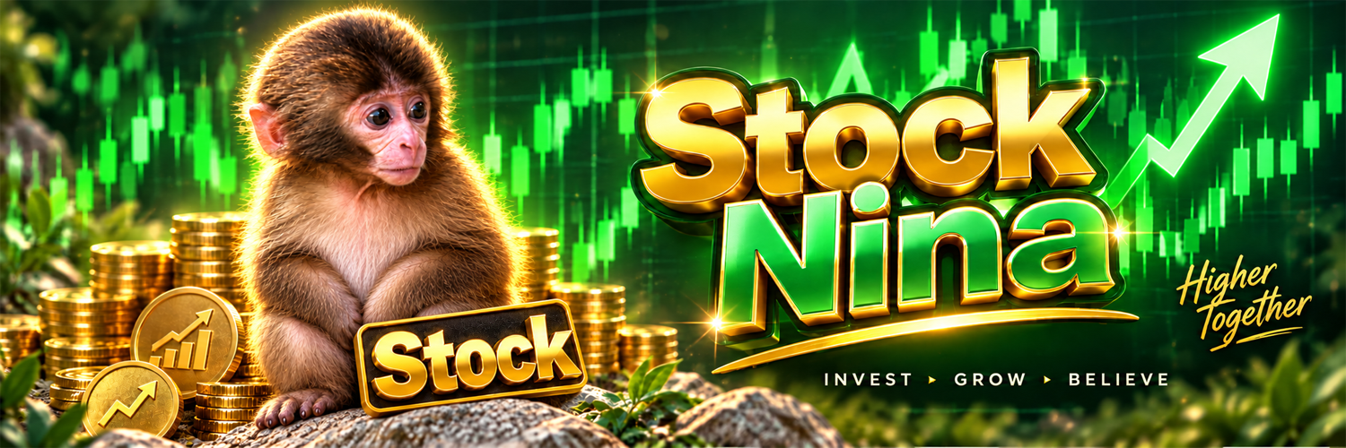 Stock Nina — Wall Street ape in a black cap and red tie